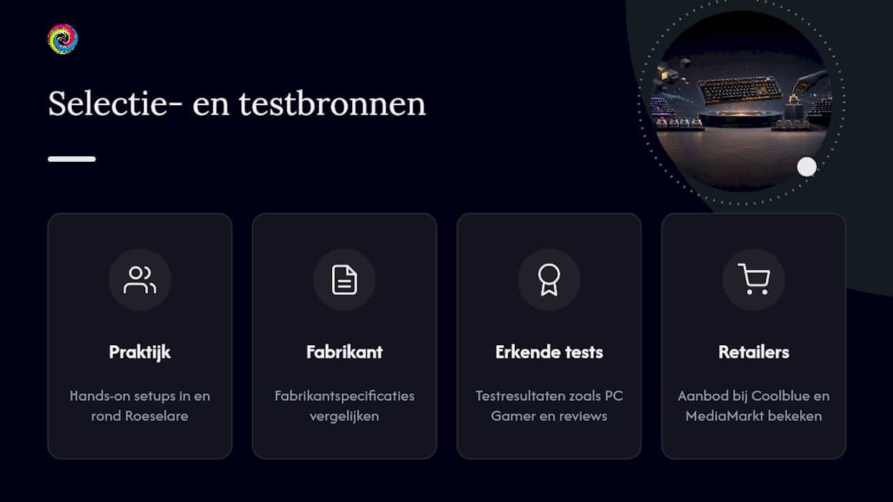 Hoe TPPC deze toetsenborden selecteert en test — overview diagram