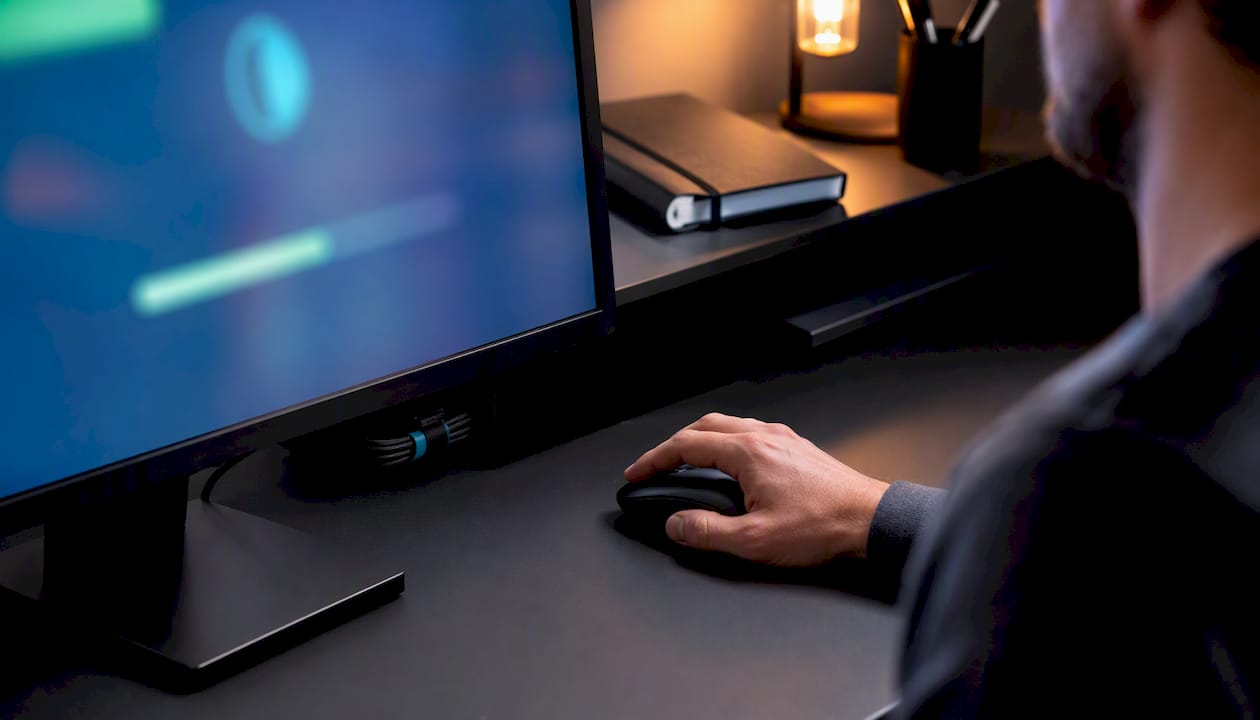 Virusscan van Windows 11 op computerscherm
