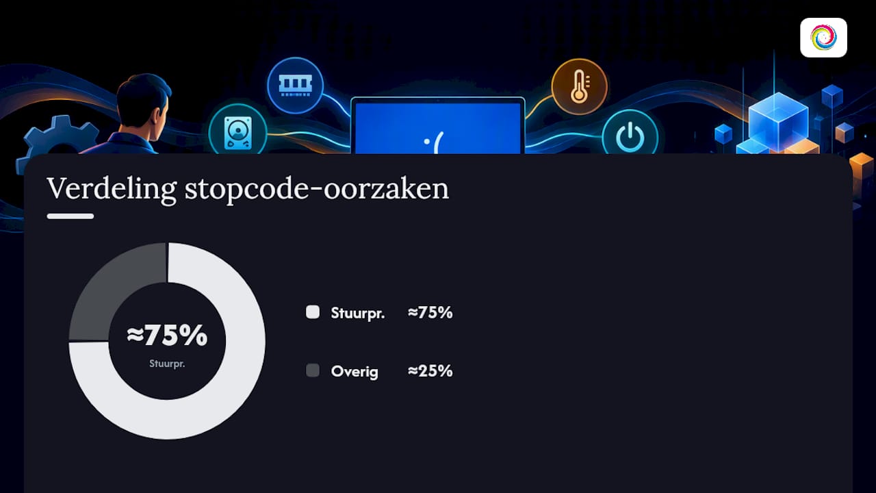 Zijn stuurprogramma's de oorzaak van jouw blauw scherm? — overview diagram