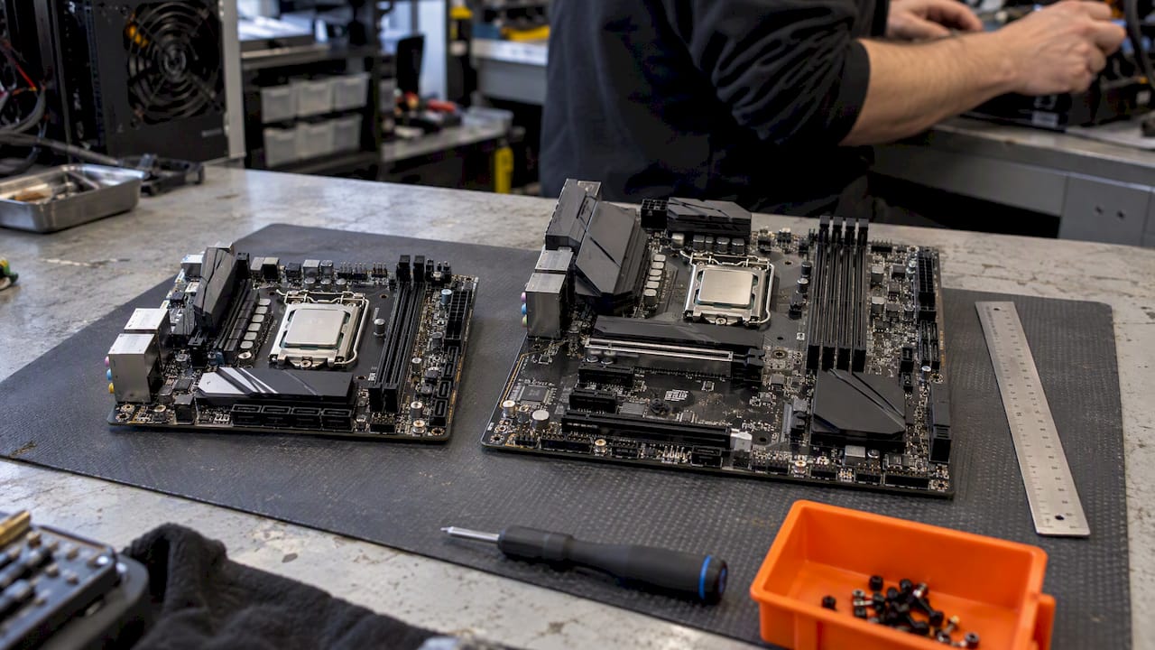 Mini-ITX en micro-ATX moederborden vergeleken
